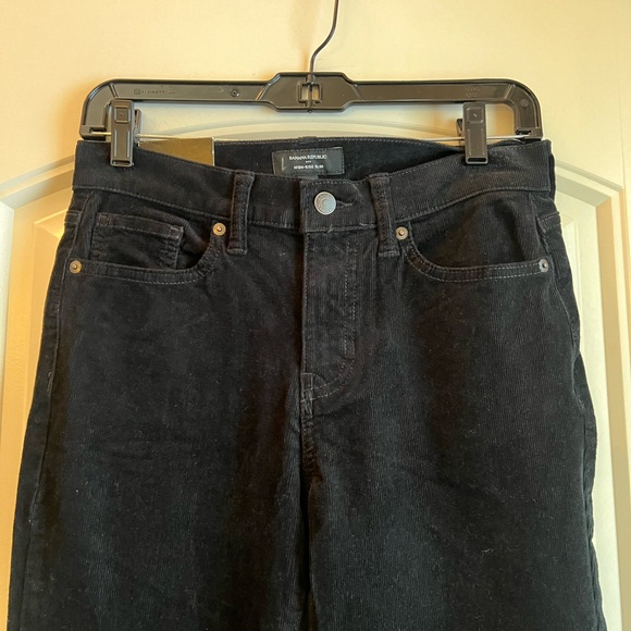 Banana Republic High Rise Slim Corduroy Pants 25/0 - Picture 3 of 8